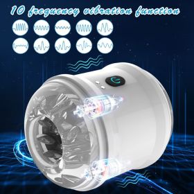 Electric Automatic Banana Cleaner Machine;  Banana Cleaner Tool for Men Smart Massage Machine for Husband Massager with Food Grade Silicone Press (Color: White)